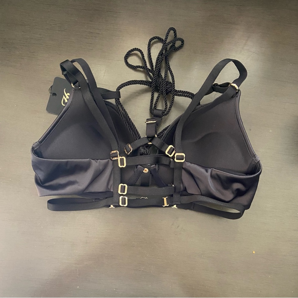 Honey Birdette Shibari Black Bra - Picture 5 of 5